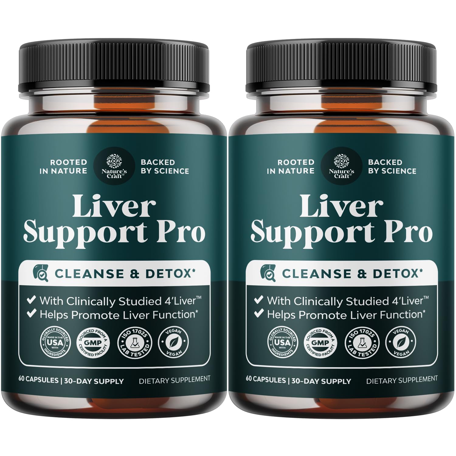 Natures Craft Pro Liver Support bottle for daily liver health