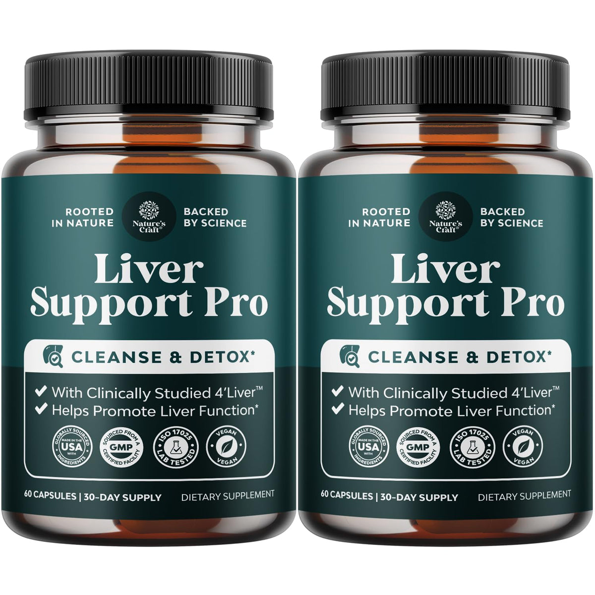 Natures Craft Pro Liver Support bottle for daily liver health