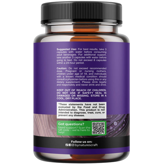 Natures Craft Rehydration Pills capsules closeup showing compact tablets and easy dosage.