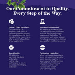 Natures Craft third-party testing seal signifying purity and safety.