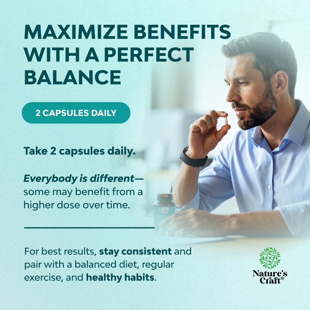 Nature’s Craft Turmeric and Choline capsules indicate anti-inflammatory, liver-friendly benefits
