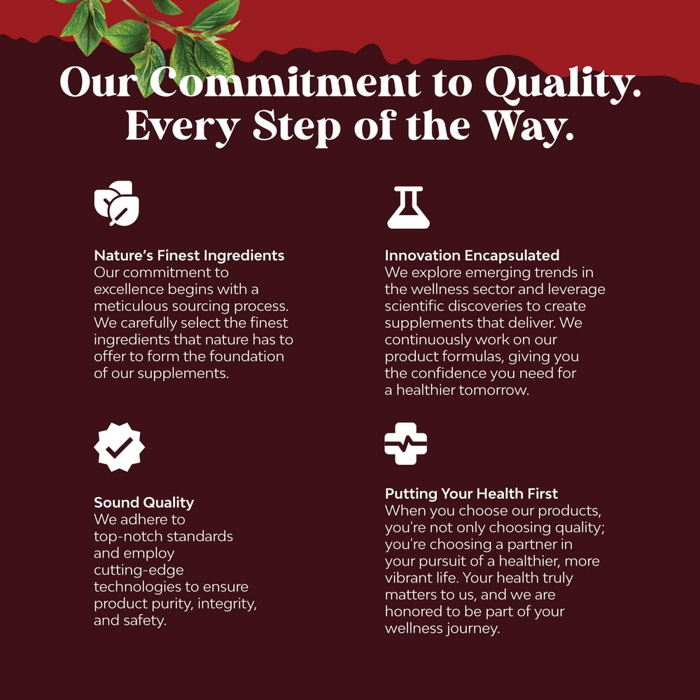 Natures Craft USA-made facility with globally sourced ingredients guarantees quality.