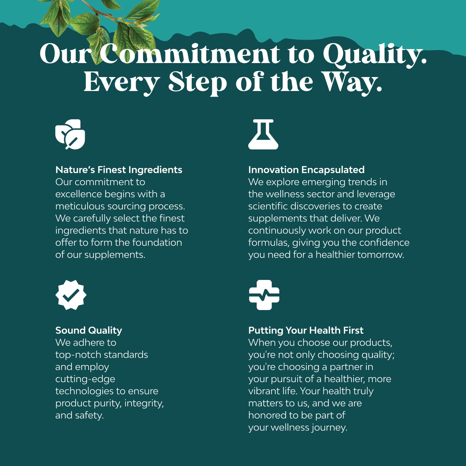 Nature’s Craft USA-made facility badge communicates quality and safety standards