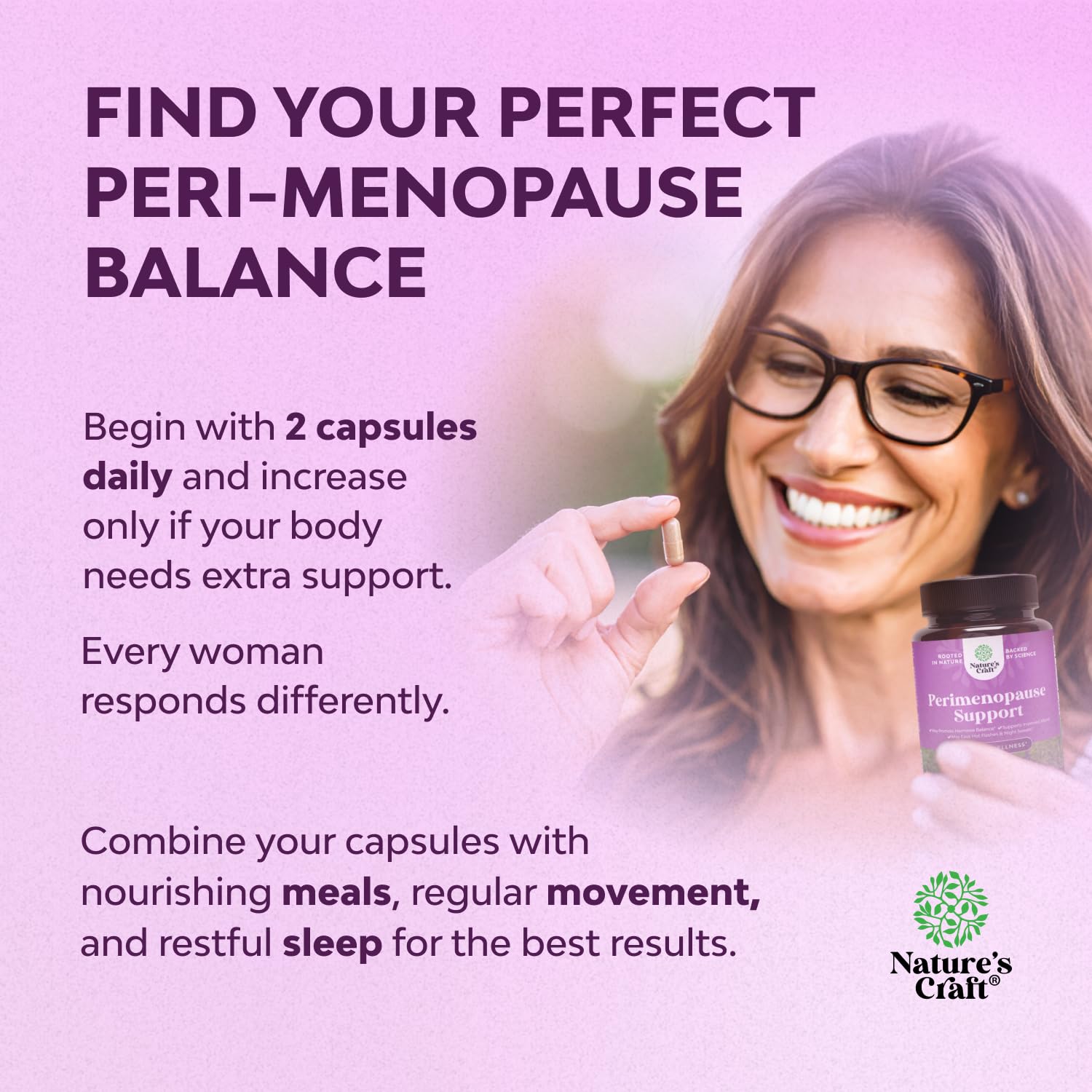 Natures Craft vitex berry capsules emphasize hormonal balance support