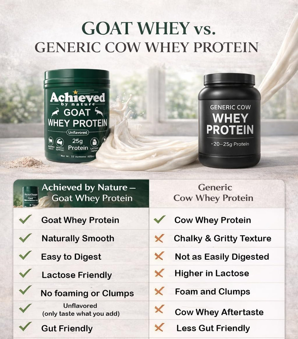 Nature's Diet grass-fed pasture-raised goats packaging highlights farm sourcing.