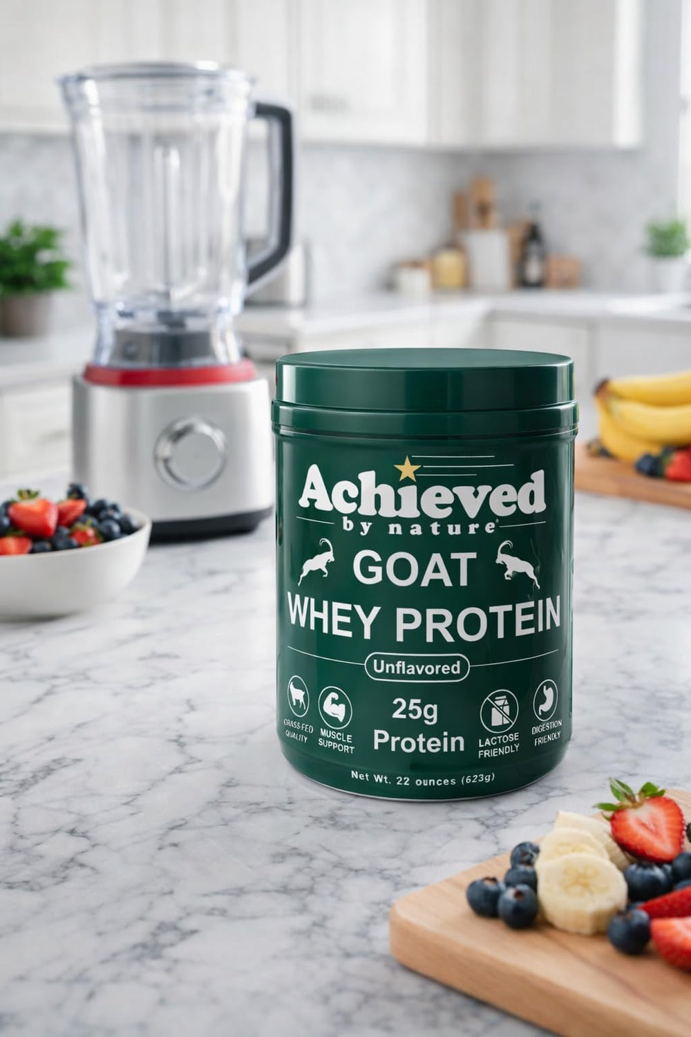 Nature's Diet smooth blend with unflavored whey for shakes.