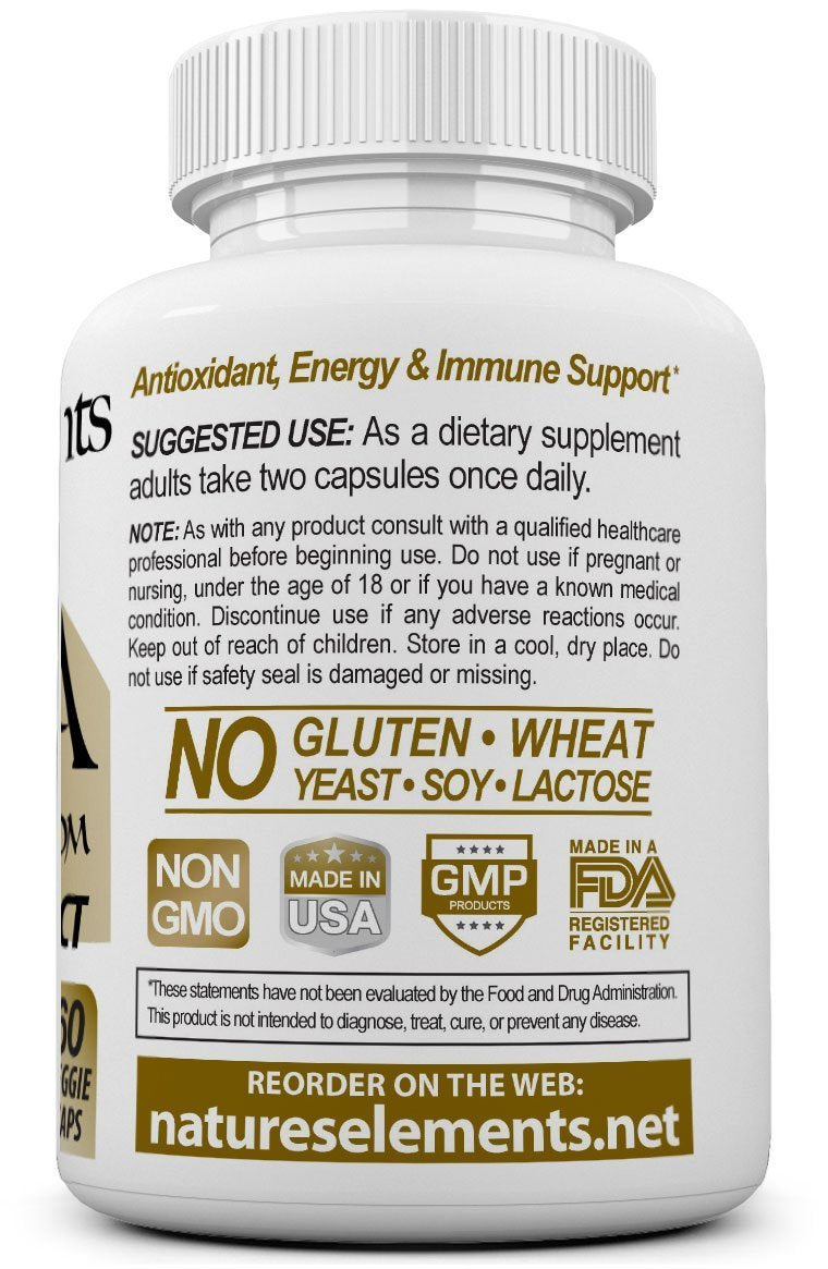 Three-bottle Chaga pack provides a three-month supply for ongoing immune support.