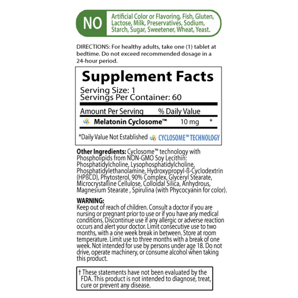 NATURE'S ESSENTIALS Melatonin 10mg 2-pack packaging highlights convenient nightly use