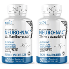Nature's Fusions Neuro NACET bottle offering daily antioxidant support