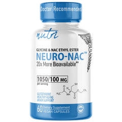 Nature's Fusions Neuro NAC ET bottle with capsules for daily neuro health support