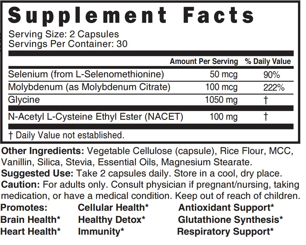 Sealed travel-friendly NACET supplement package