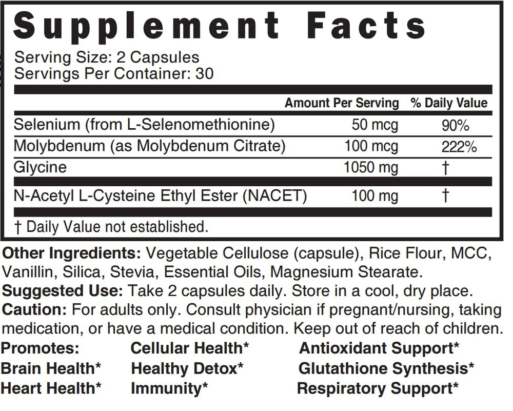 Sealed travel-friendly NACET supplement package