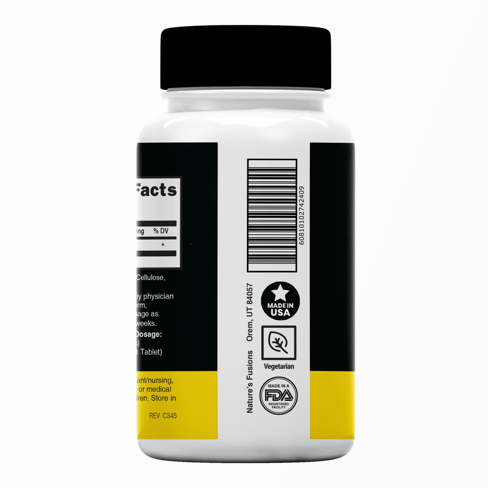 Nature's Fusions packaging image highlighting 280 tablets total for preparedness.