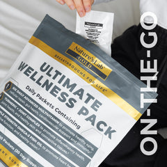 Nature's Lab Daily Vitamin Packs omega-3 softgels support daily wellness on the go
