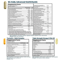 Nature's Lab Daily Vitamin Packs turmeric capsules support joint-friendly nutrition
