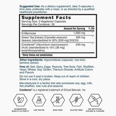 Nature's Lab Gold UrinaGuard cranberry extract capsule closeup.