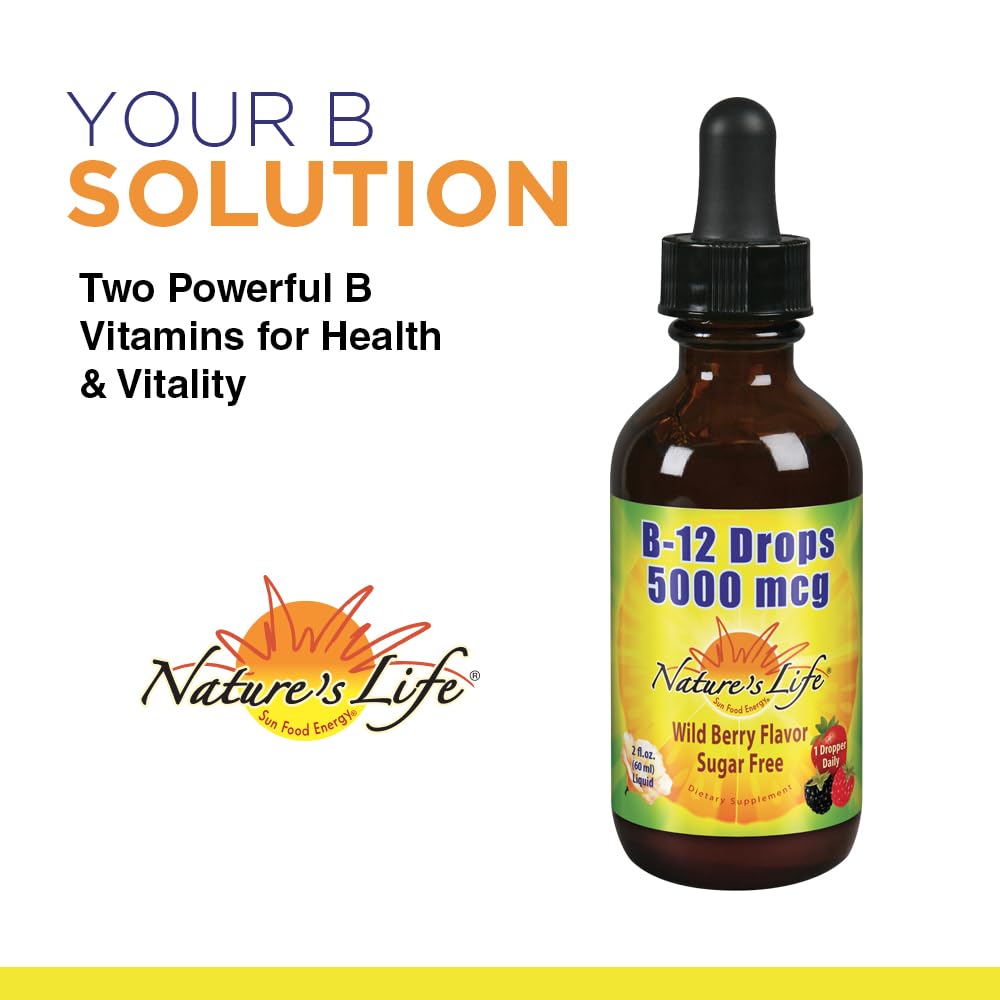 Nature's Life Biotin container beside box for hair, skin & nails use