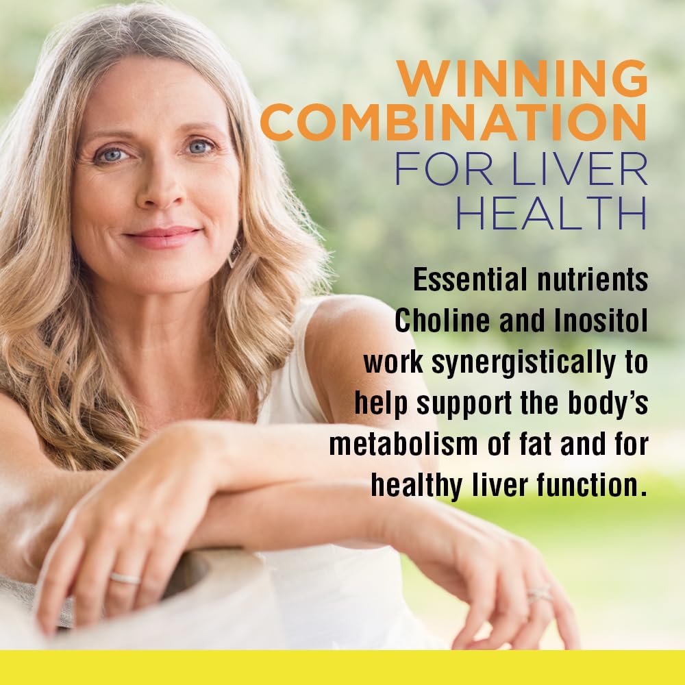 Close-up of Lipotropic Complex ingredients like choline and inositol.