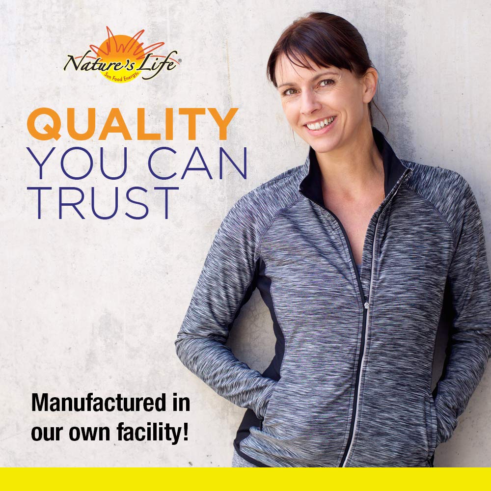 Nature's Life Mega Minerals packaging box communicates trusted quality since 1970