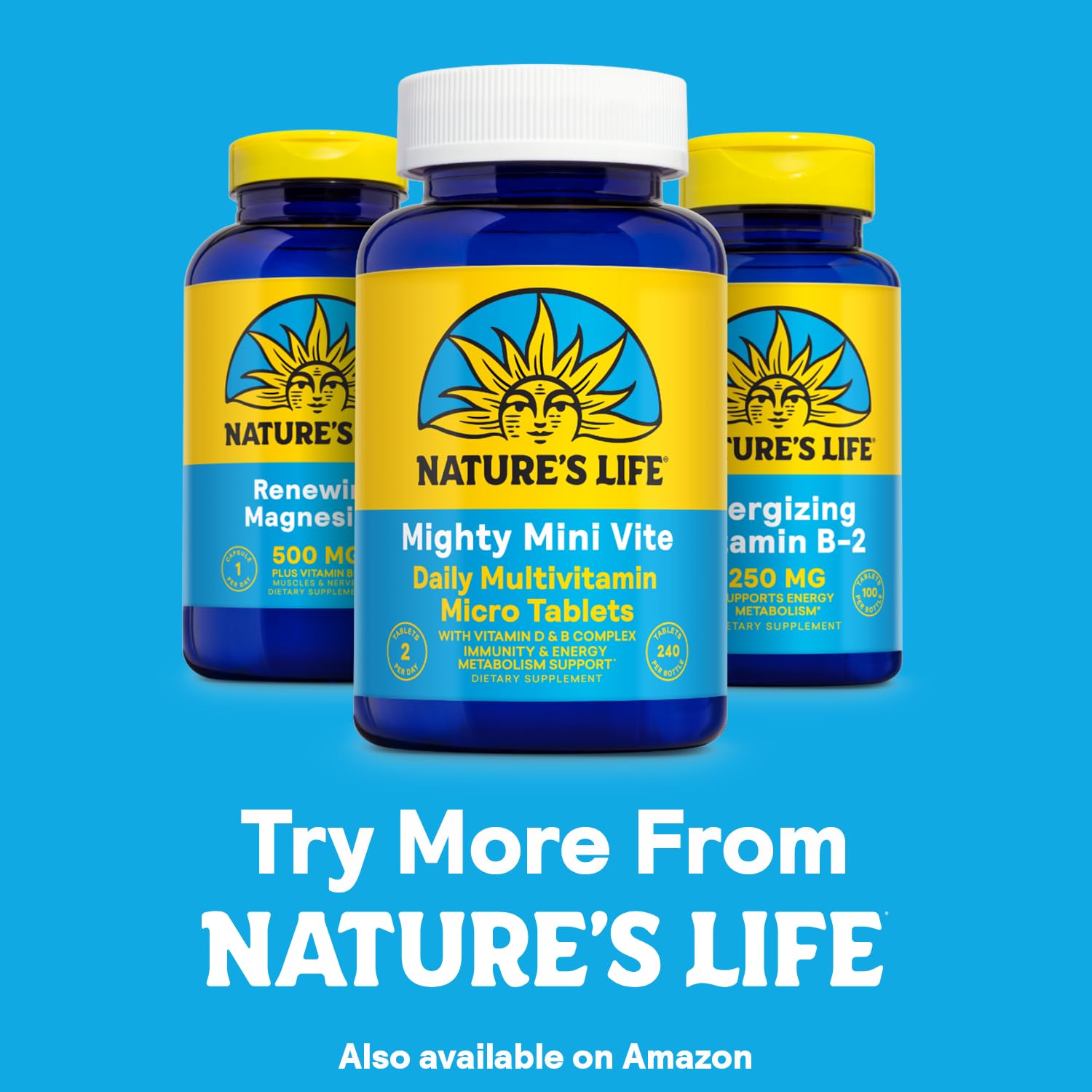 Nature's Life Monolaurin gut-health scene emphasizes balance and routine.