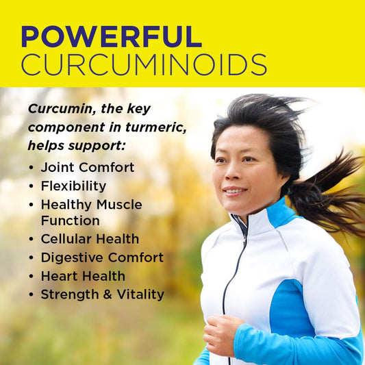 Nature's Life Turmeric Ginger Joint Ease label close-up showing Ayurvedic antioxidant support.