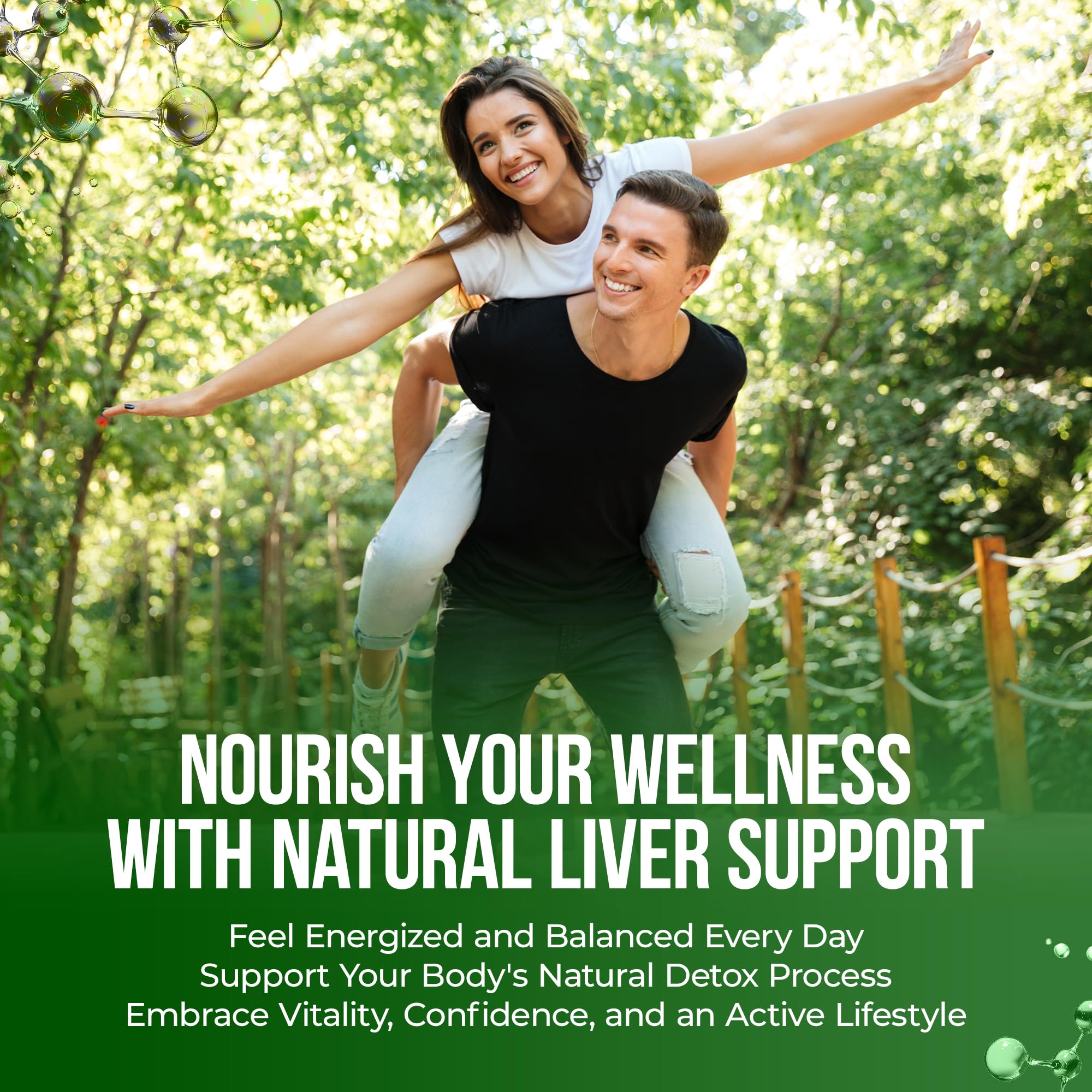 Nature's Nectar Liver Cleanse packaging box, reflects quality and GMP production.