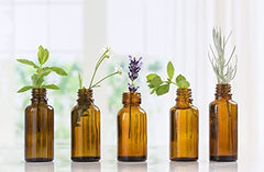 Nature's Note frankincense and myrrh dropper bottle for blends.