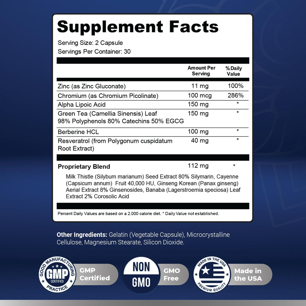 AizenPower packaging made in USA 60 capsules for multi-month supply