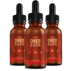 Nature’s NutriWave Choco Burn bottle with dropper for easy daily use