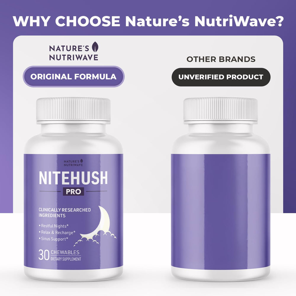 Nature's NutriWave citrus bioflavonoids visual suggests refreshing evening balance