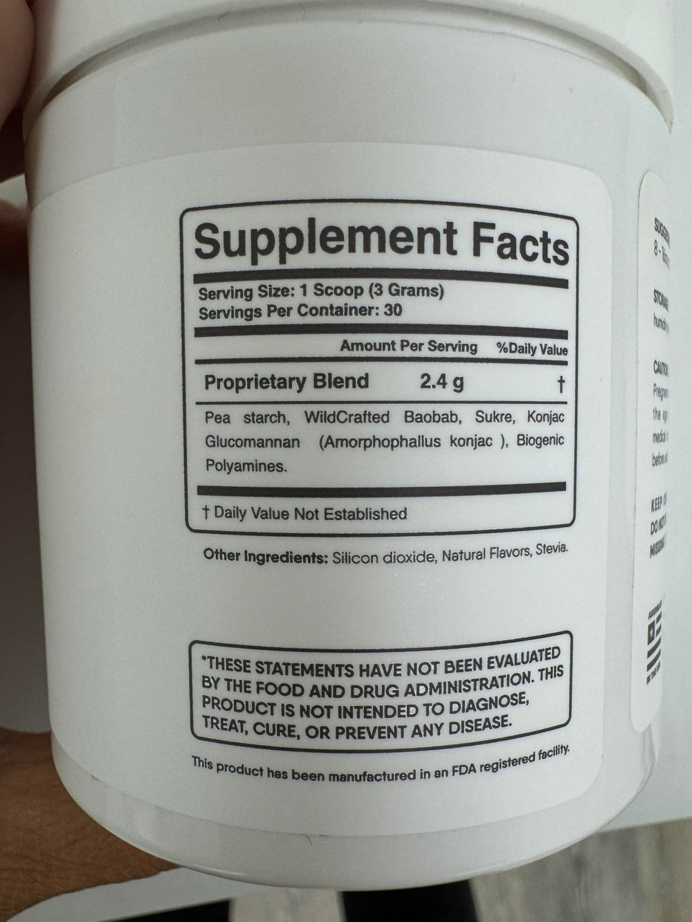 DigestSync uses 100% natural ingredients like Baobab and Konjac Glucomannan for clean digestive support