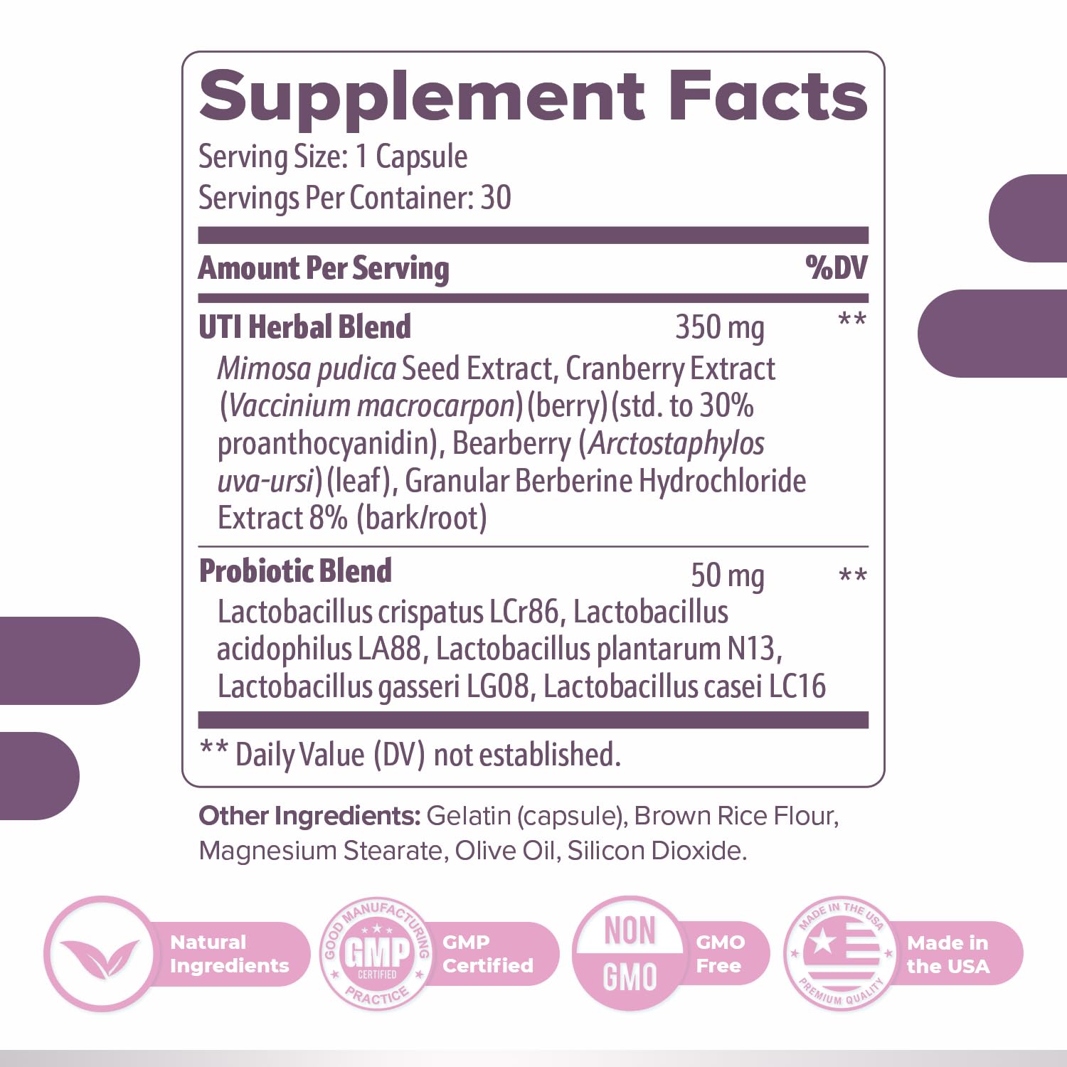 Nature’s NutriWave Femipro capsules close-up for convenient daily intake.