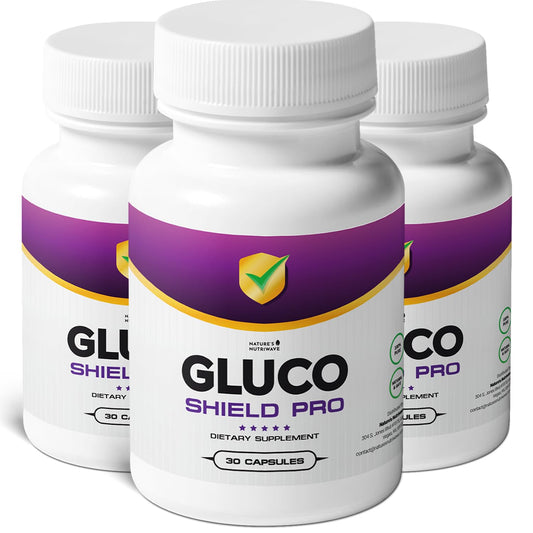 Nature's NutriWave GlucoShield Pro bottle ready for daily wellness routine.