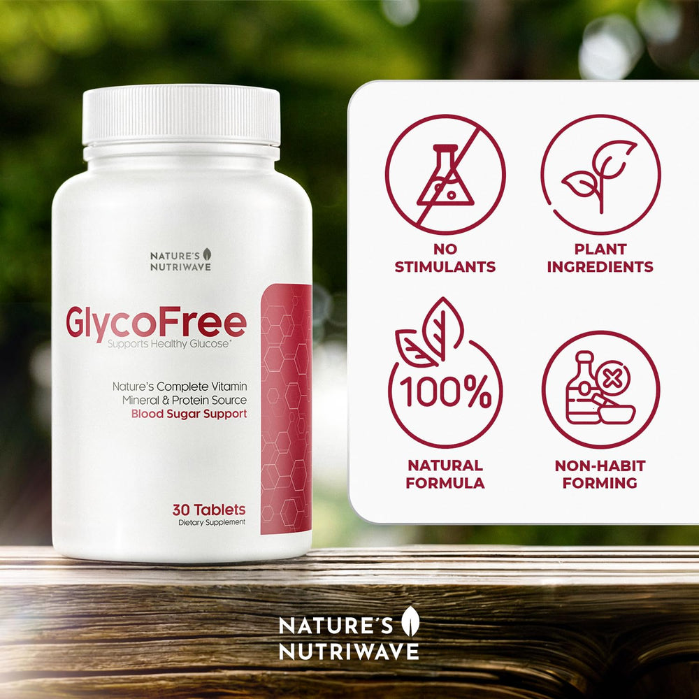 Nature’s NutriWave GlycoFree inulin fiber for gentle digestion as part of a routine.