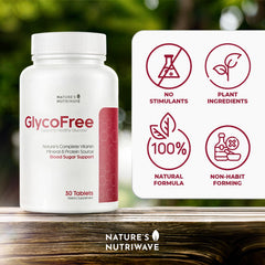 Nature’s NutriWave GlycoFree inulin fiber for gentle digestion as part of a routine.