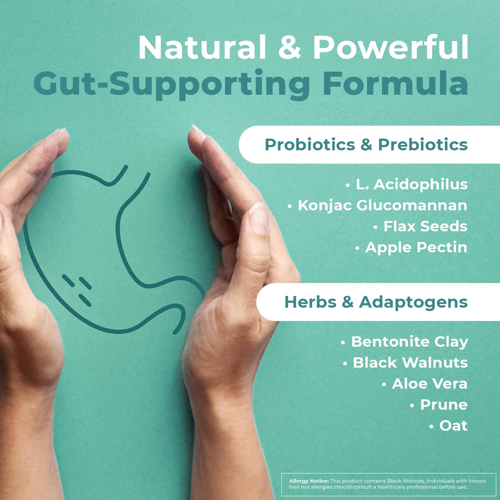 Nature’s NutriWave GutOptim packaging for a six-month supply