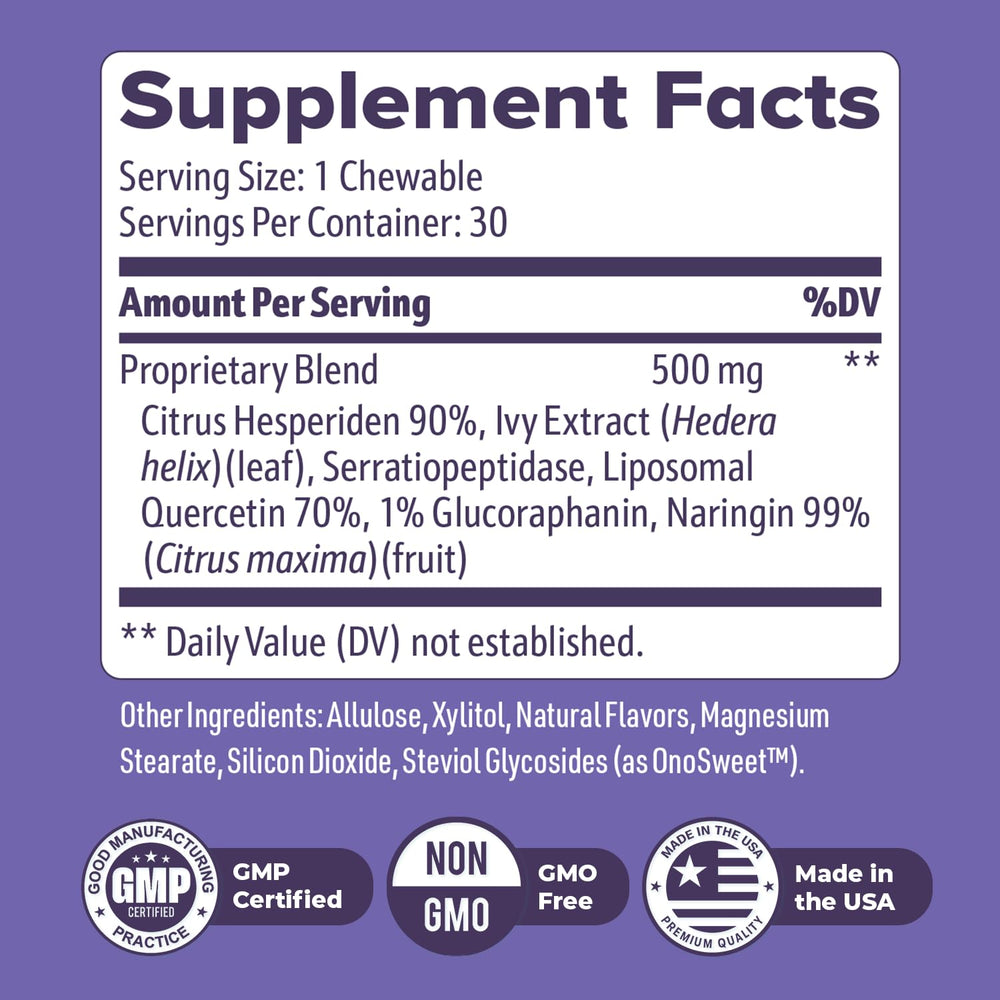 Ivy extract closeup highlighting plant-based ingredients in NiteHush Pro.