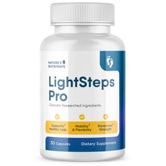 Nature’s NutriWave LightSteps Pro bottle front for a simple daily routine