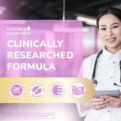 Nutrition label close-up highlighting 500 million CFU and natural ingredients.