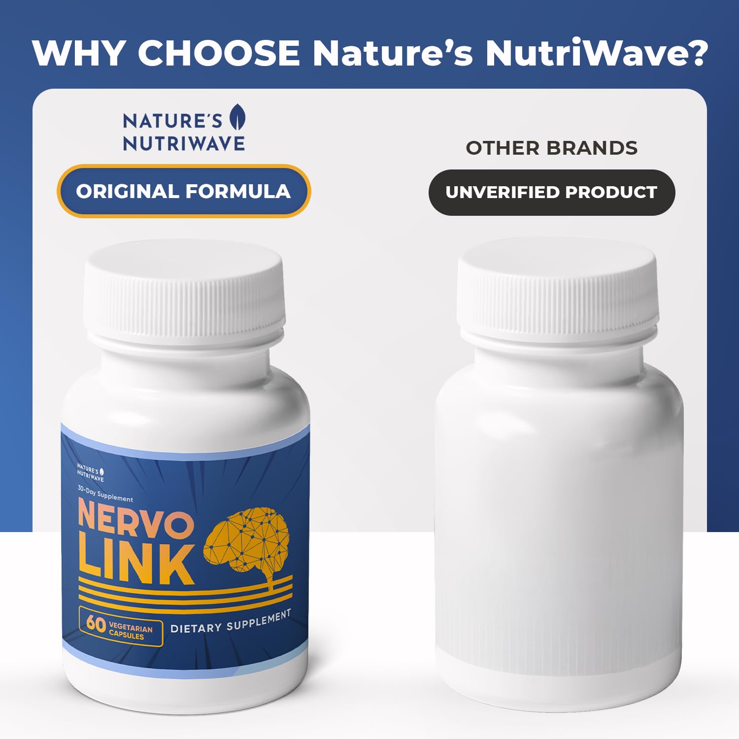 USA-made Nervolink in GMP facility ensuring purity.