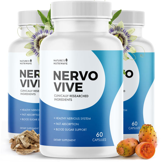 Nervovive bottle for easy daily nerve health support
