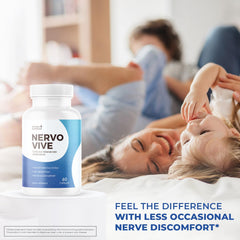 Lifestyle scene with Nervovive suggests a daily routine