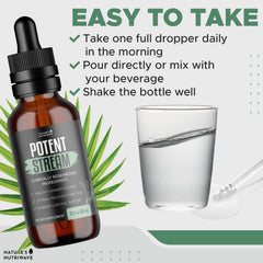 Nature’s NutriWave PotentStream uses a 9-herb proprietary blend