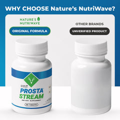 ProstaStream serving with water for easy daily intake.