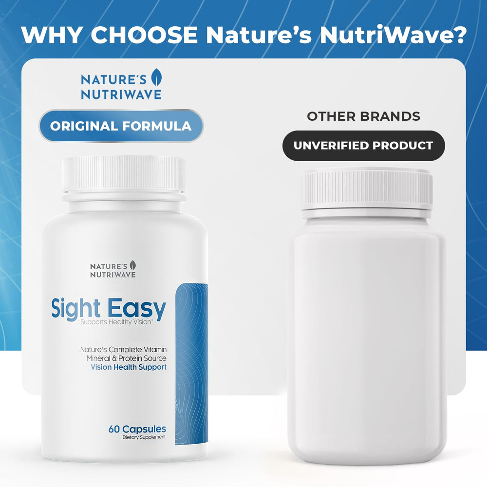 Nature’s NutriWave Sight Easy night reading setup hints at visual comfort.