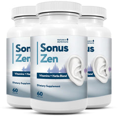 Nature's NutriWave SonusZen bottle for daily wellness support