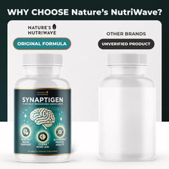 Nature’s NutriWave Synaptigen USA-made facility badge signals quality manufacturing