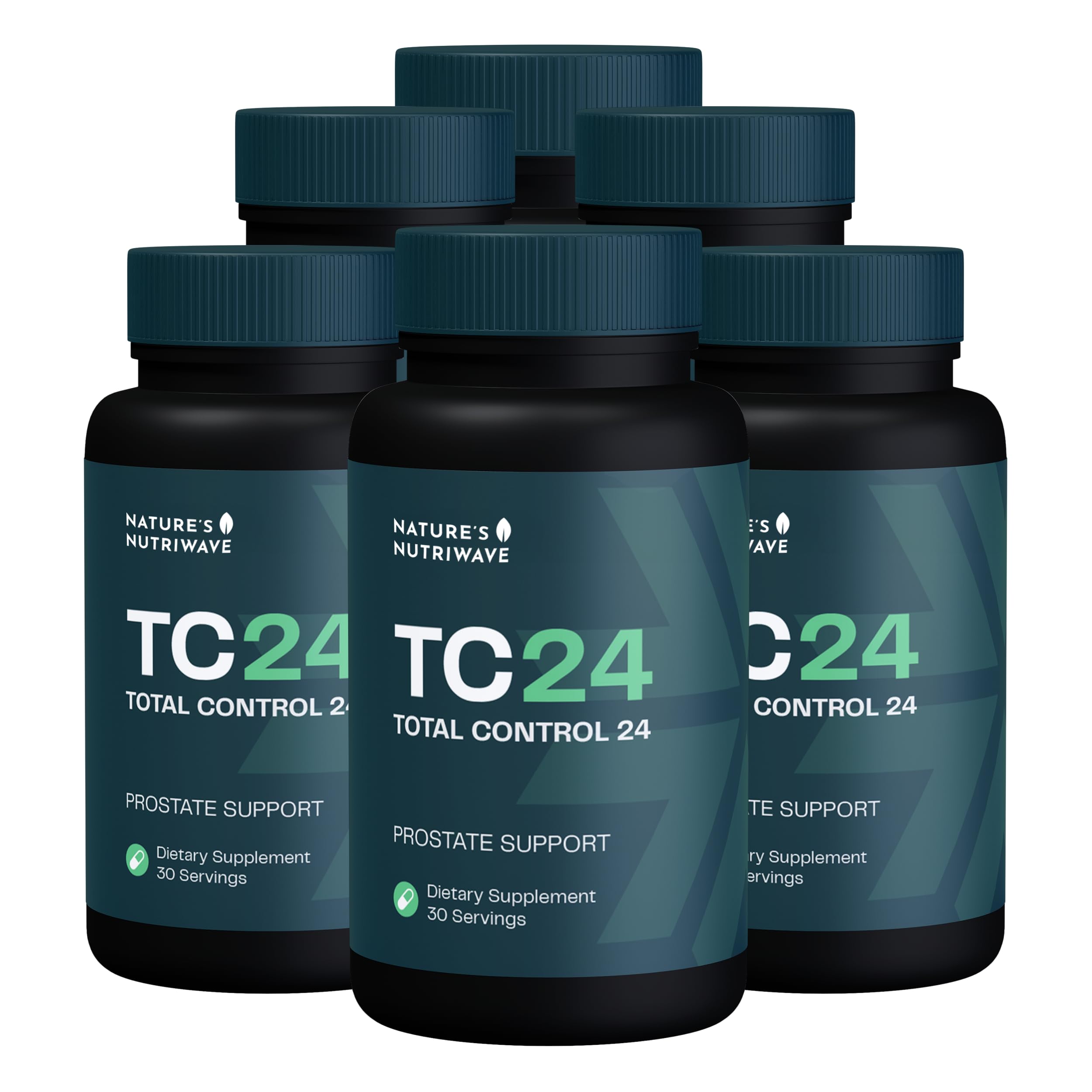 Nature's NutriWave TC24 bottle on table supports a simple daily wellness routine.