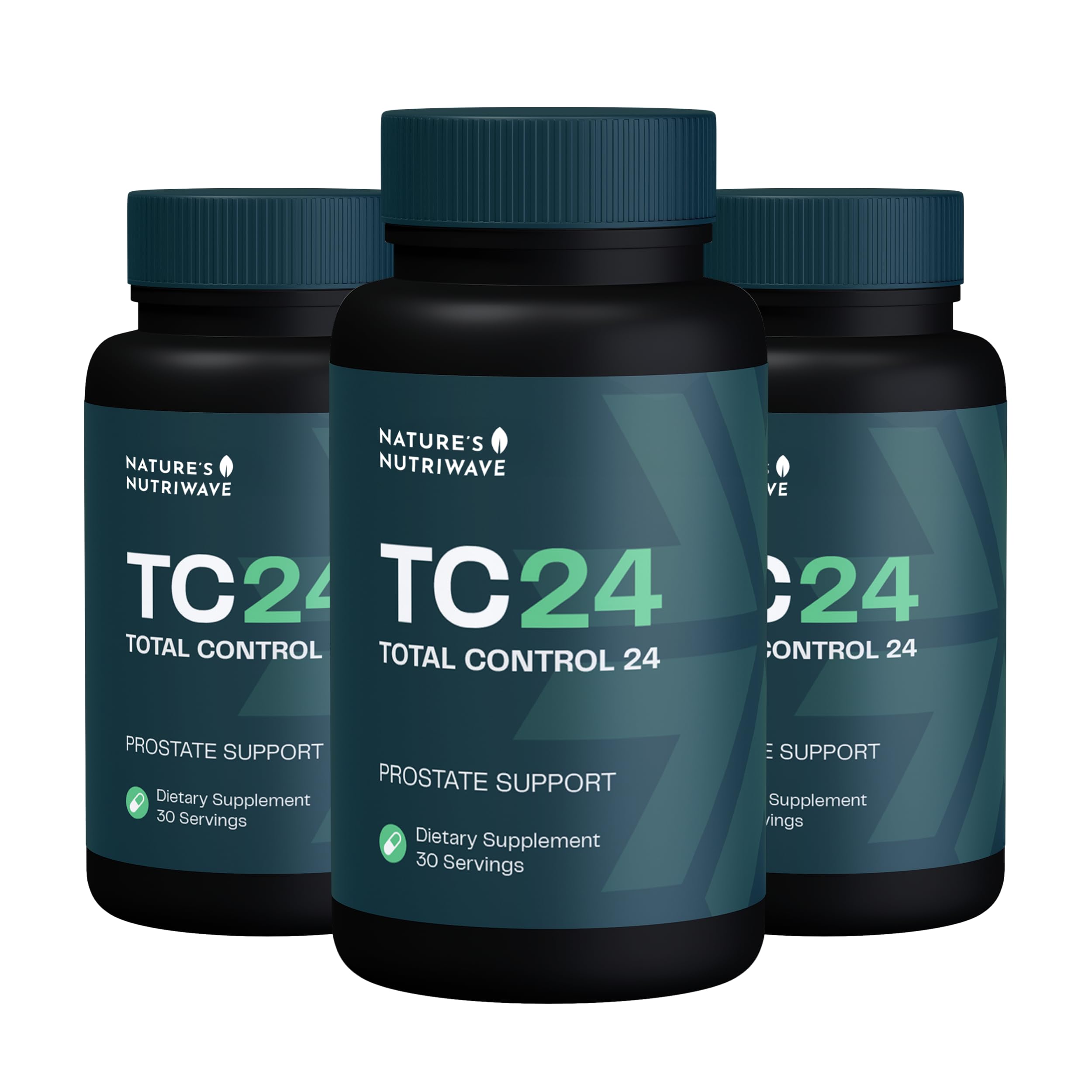 Nature’s NutriWave TC24 bottle for easy, stimulant-free daily wellness.