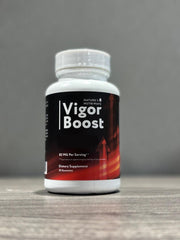 Nature's NutriWave VigorBoost ingredients – maca and muira puama for natural vigor.